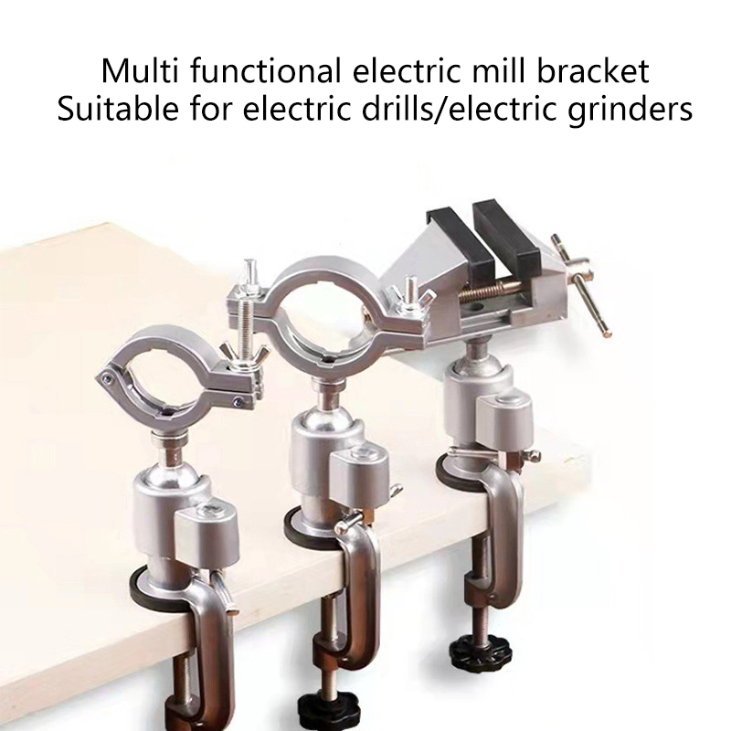 Bench Vise Swivel - Multifunctional Rotating Table Vise Swivel Stand
