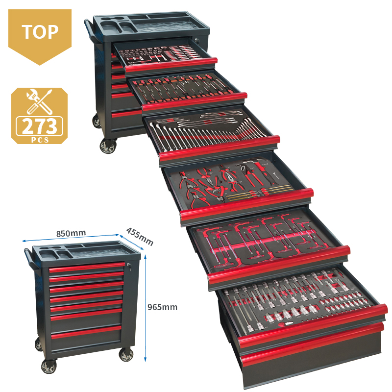 7 Drawer Tool Trolley With 273 - đánh giá và giá Workshop Tools Car