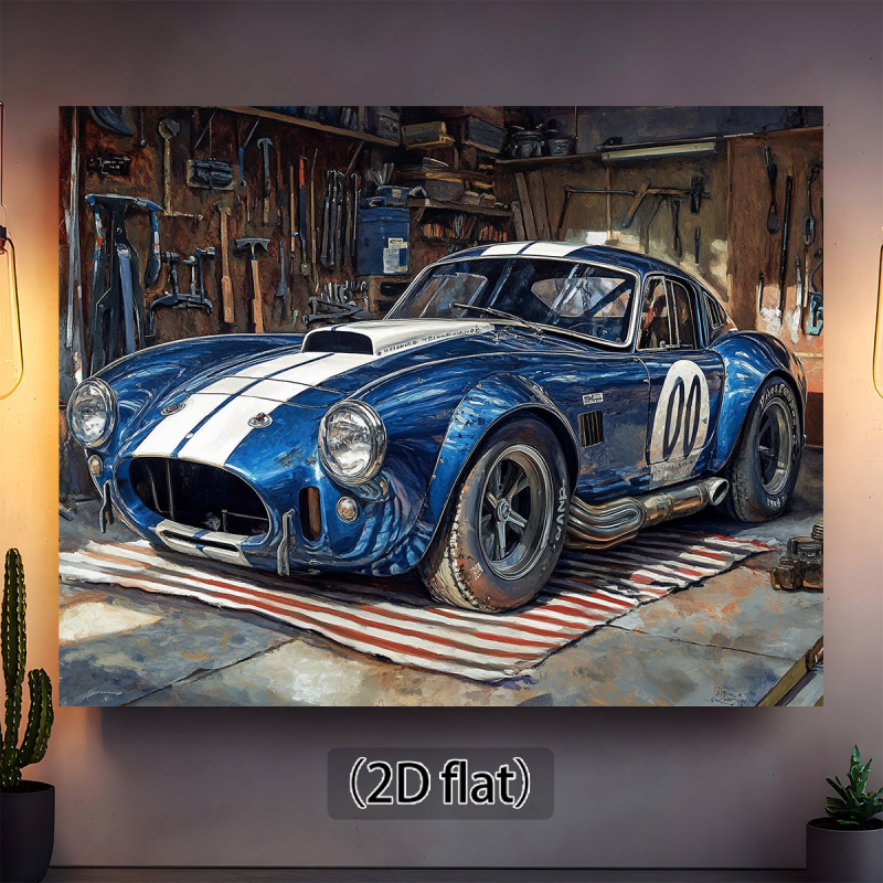 1Vintage Racing Garage Backgro - đánh giá và giá Workshop Tools Background