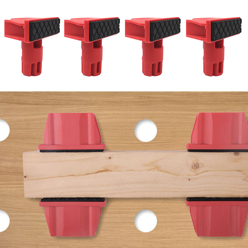 4Pcs Plastics Bench Dogs, 20mm - đánh giá và giá Workshop Tools Box