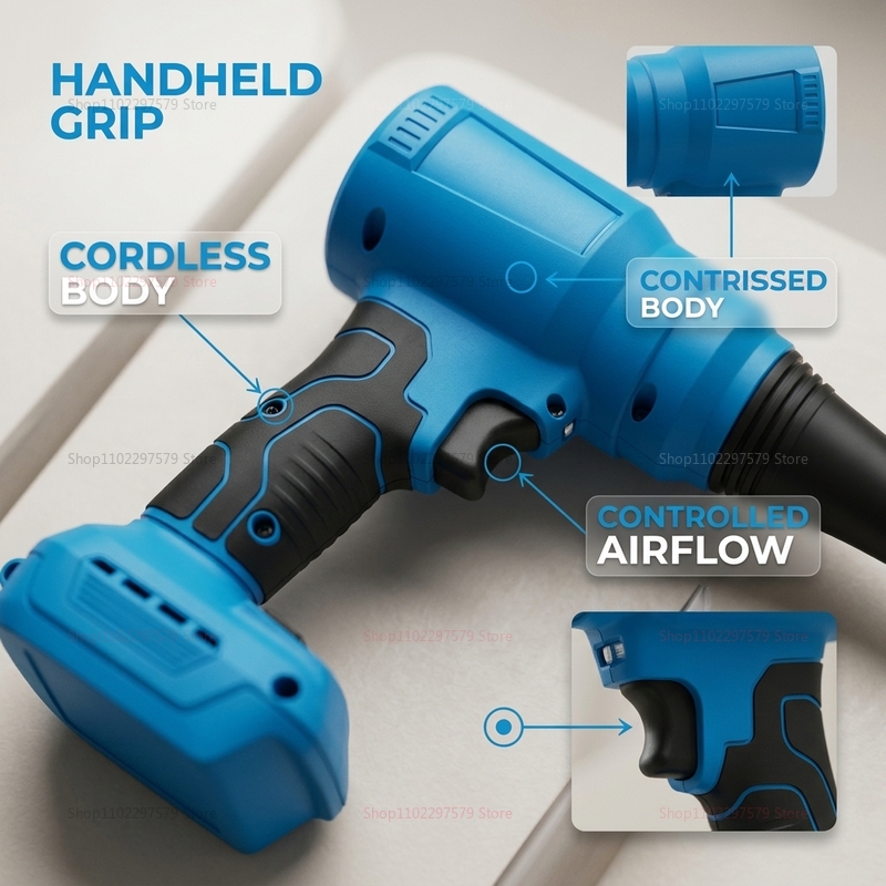 18V Brushless Cordless Air Dus - đánh giá và giá Workshop Tools Car